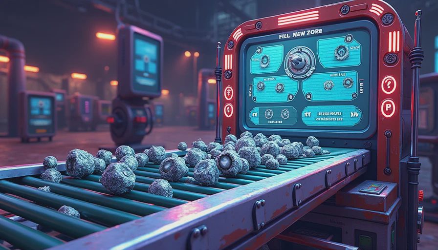A satirical illustration of a complex skill tree UI where multiple paths all funnel down into a single, identical gear mechanism.