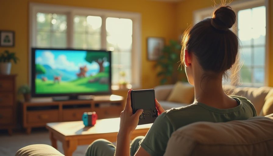 Visual context for zelda games on the switch