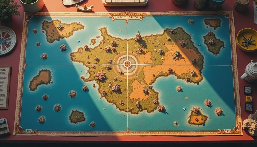 Visual context for pal world map